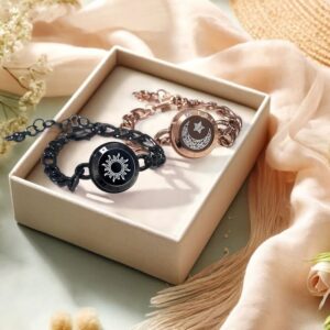 sun and moon couple bracelet